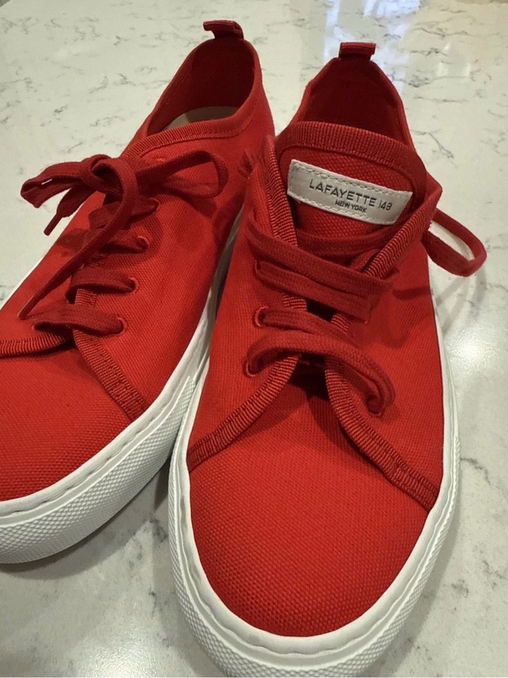 Lafayette 148 New York White Rubber Shoe Sole Detail
